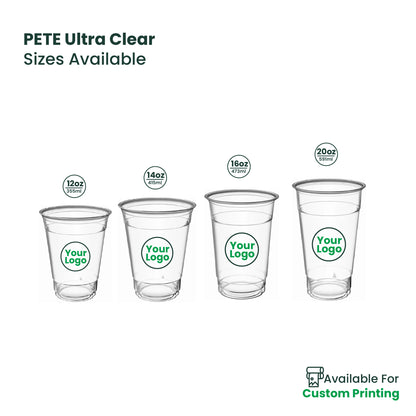 Custom Printing | PETE Plastic Cups | 98mm