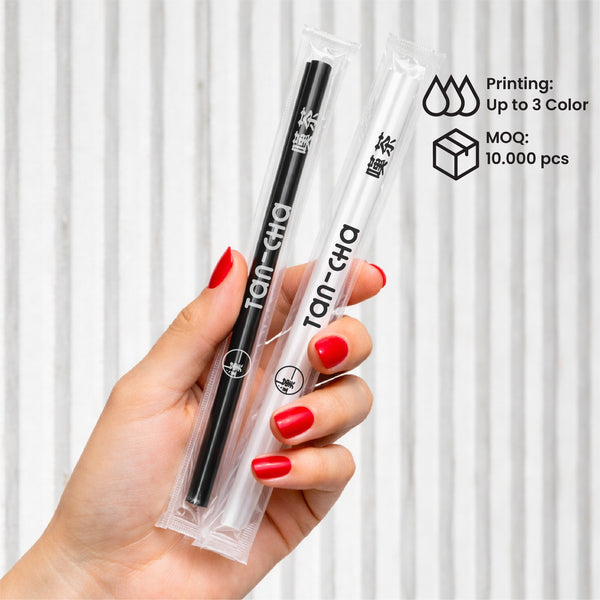 Straw Wraps | Custom Color Inside