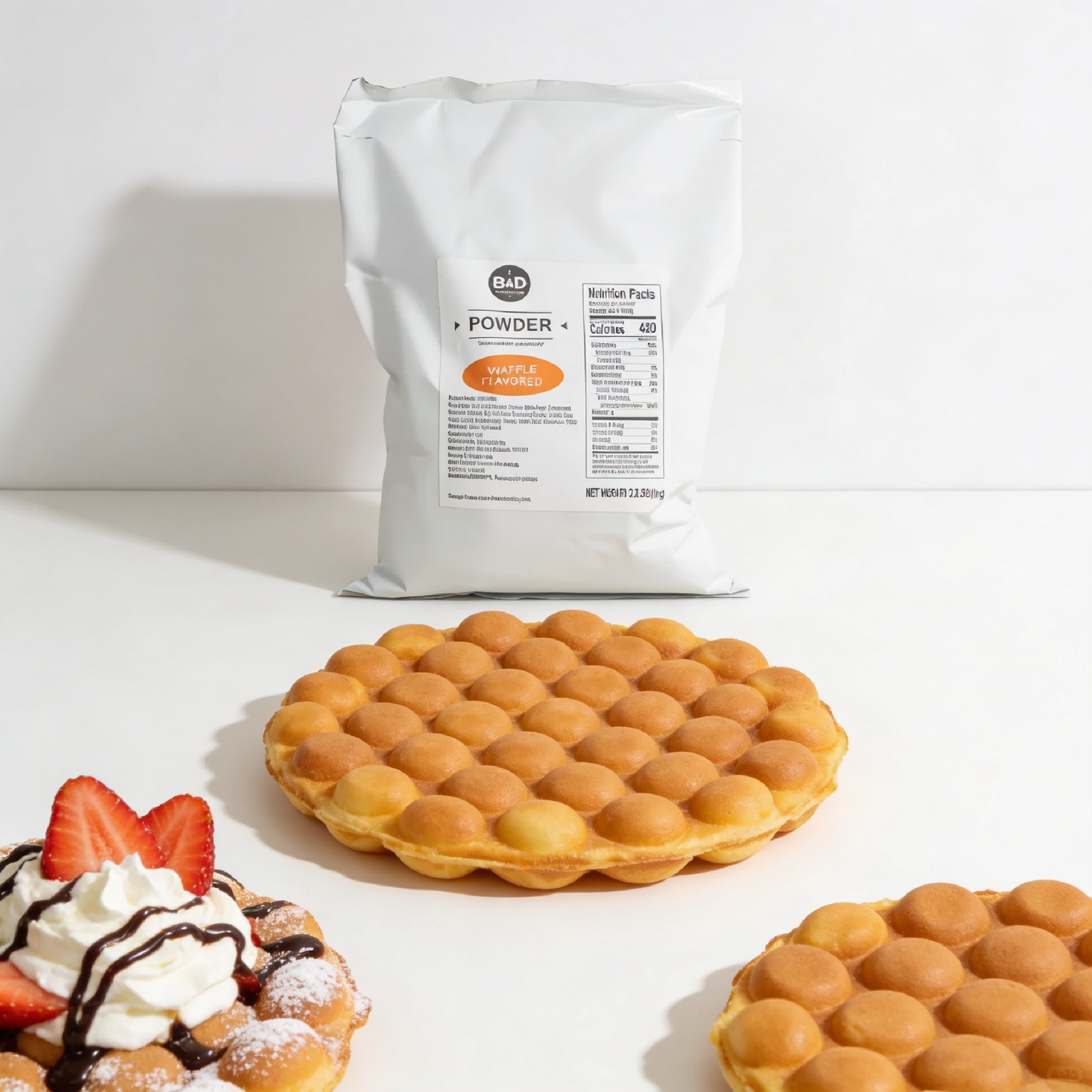 Egg Waffle Mix Powder | Classic Hong Kong Egg Waffle Style | 2.2 LB