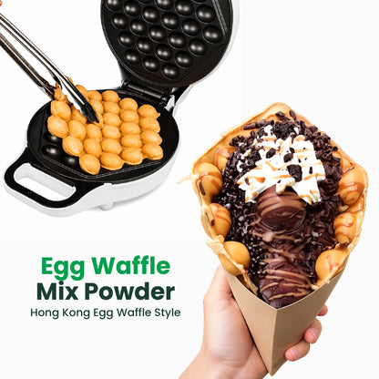 Egg Waffle Mix Powder | Classic Hong Kong Egg Waffle Style | 2.2 LB