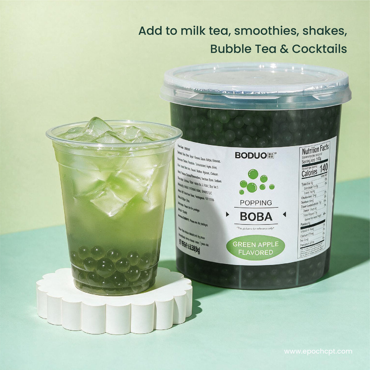 Green Apple Popping Boba | 6.6 LB