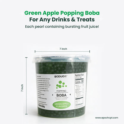 Green Apple Popping Boba | 6.6 LB
