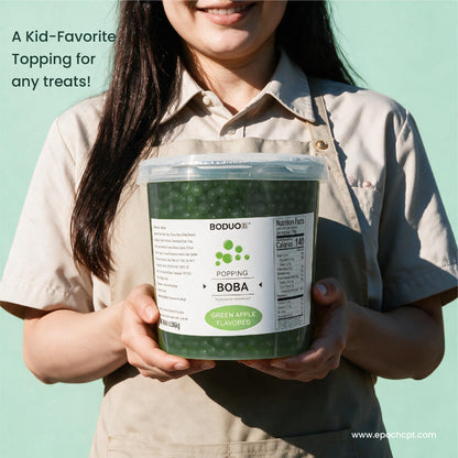 Green Apple Popping Boba | 6.6 LB