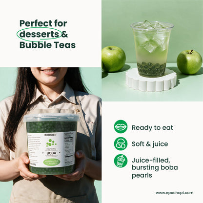 Green Apple Popping Boba | 6.6 LB