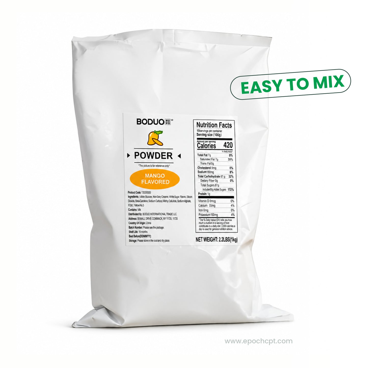 Mango Milk Tea Powder | 2.2 LB