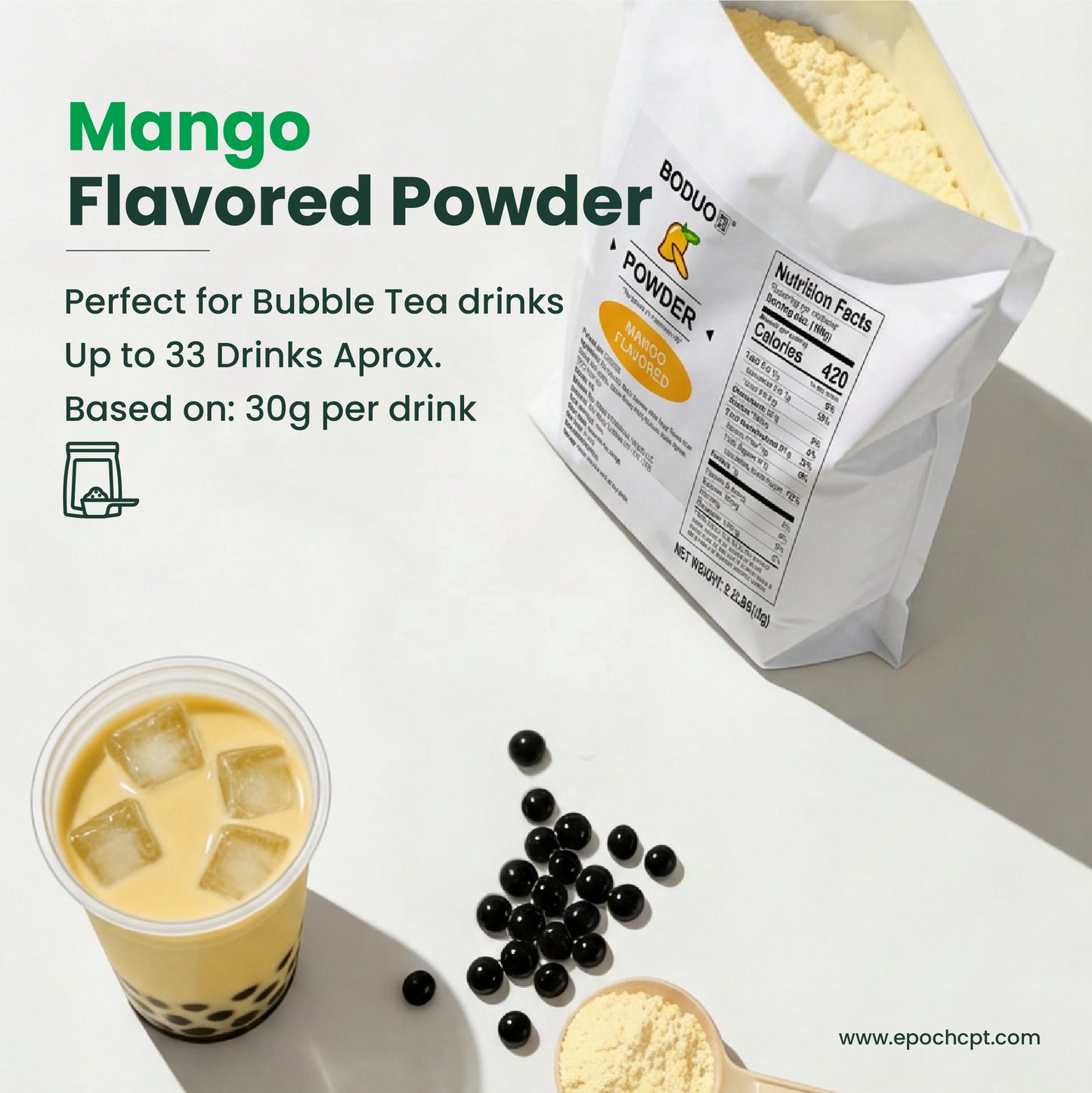 Mango Milk Tea Powder | 2.2 LB