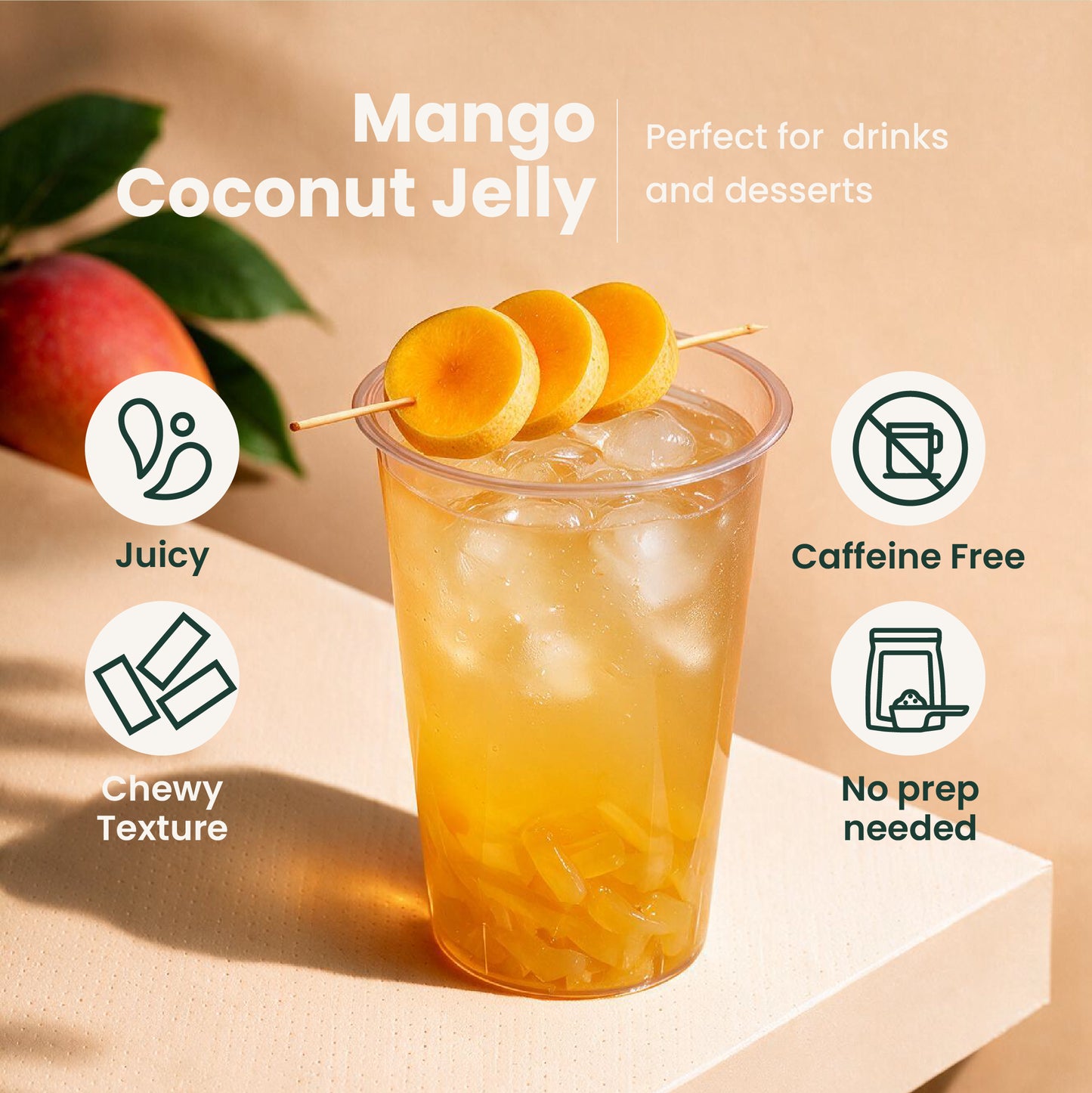 Mango Jelly Topping | 2.2 LB