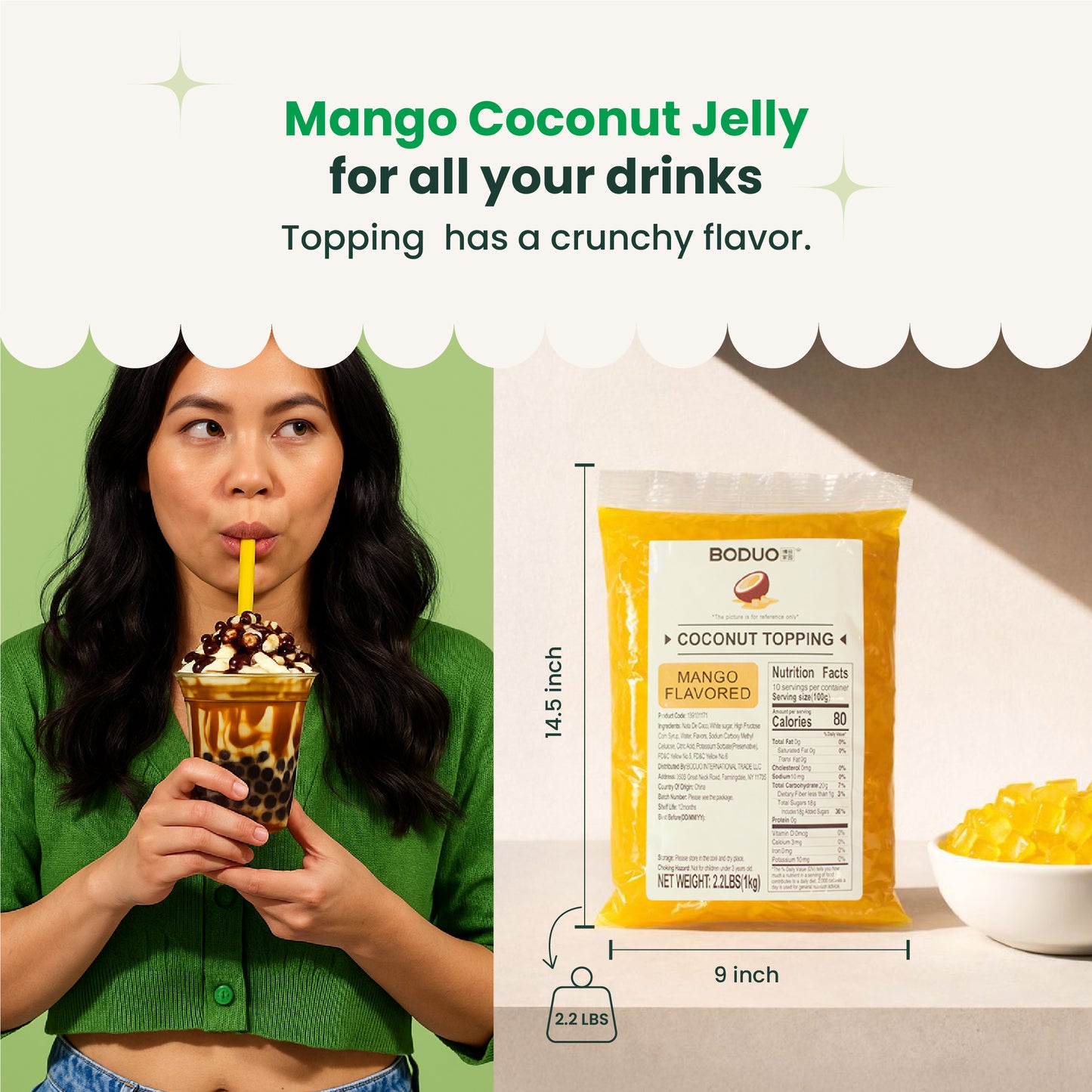 Mango Jelly Topping | 2.2 LB
