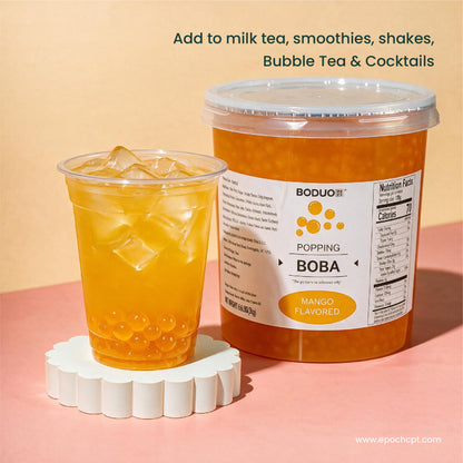 Mango Popping Boba | 6.6 LB