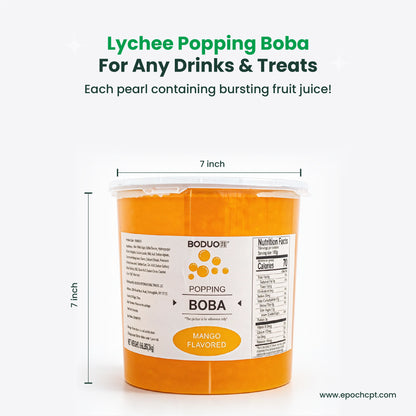 Mango Popping Boba | 6.6 LB