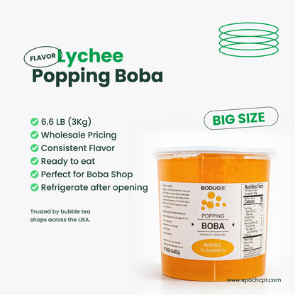 Mango Popping Boba | 6.6 LB