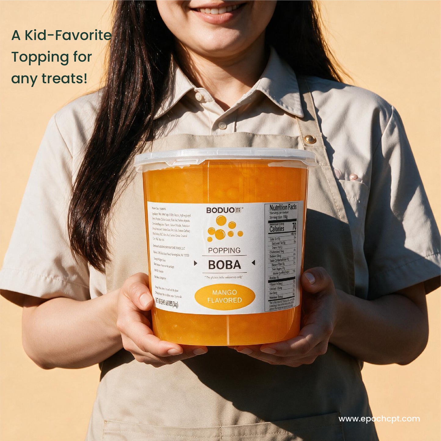 Mango Popping Boba | 6.6 LB