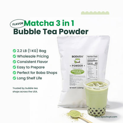 Matcha 3in1 Milk Tea Powder | 2.2 LB