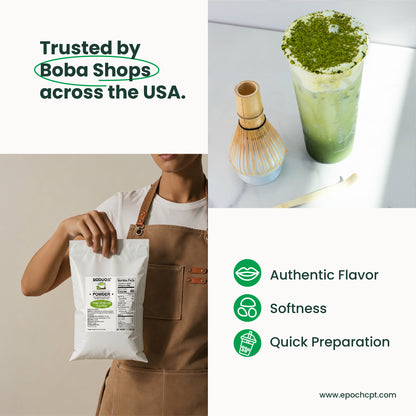 Matcha 3in1 Milk Tea Powder | 2.2 LB