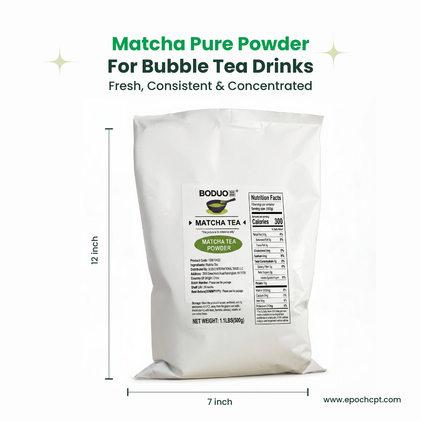 Matcha Pure Powder | 1.1 LB