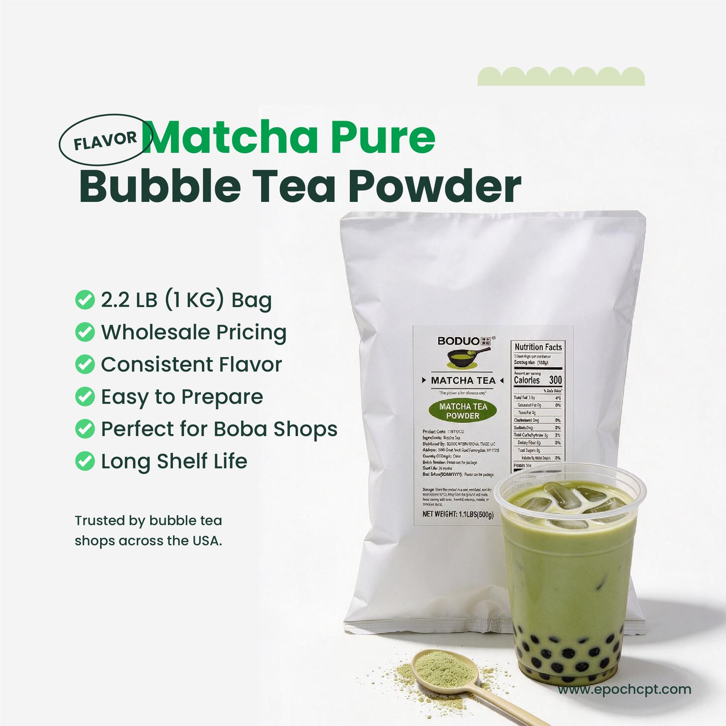 Matcha Pure Powder | 1.1 LB