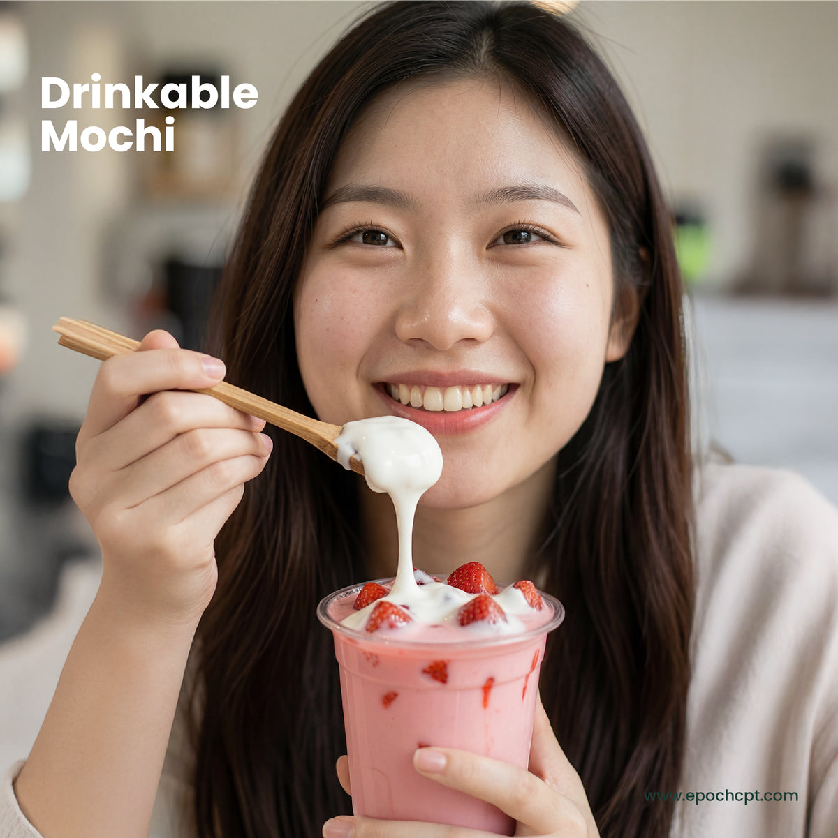 Mochi Mix Powder | Stretchy Drinkable Mochi | 2.2 LB