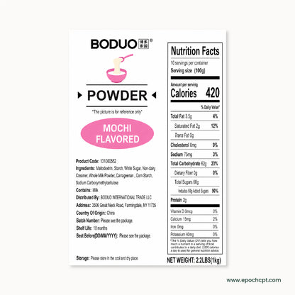 Mochi Mix Powder | Stretchy Drinkable Mochi | 2.2 LB