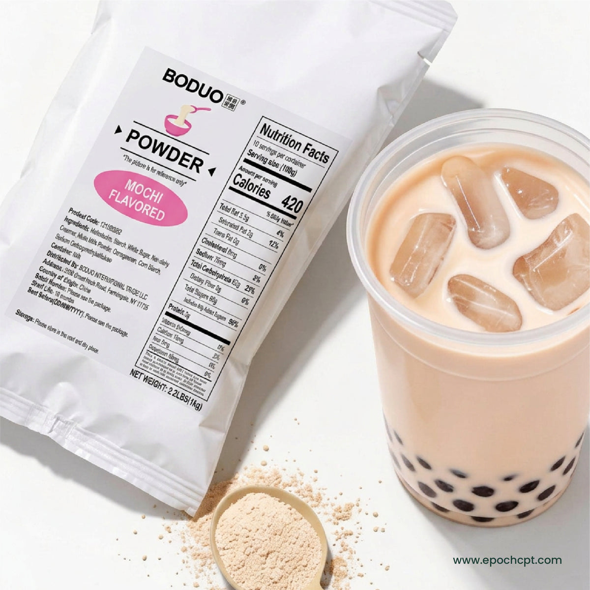 Mochi Mix Powder | Stretchy Drinkable Mochi | 2.2 LB