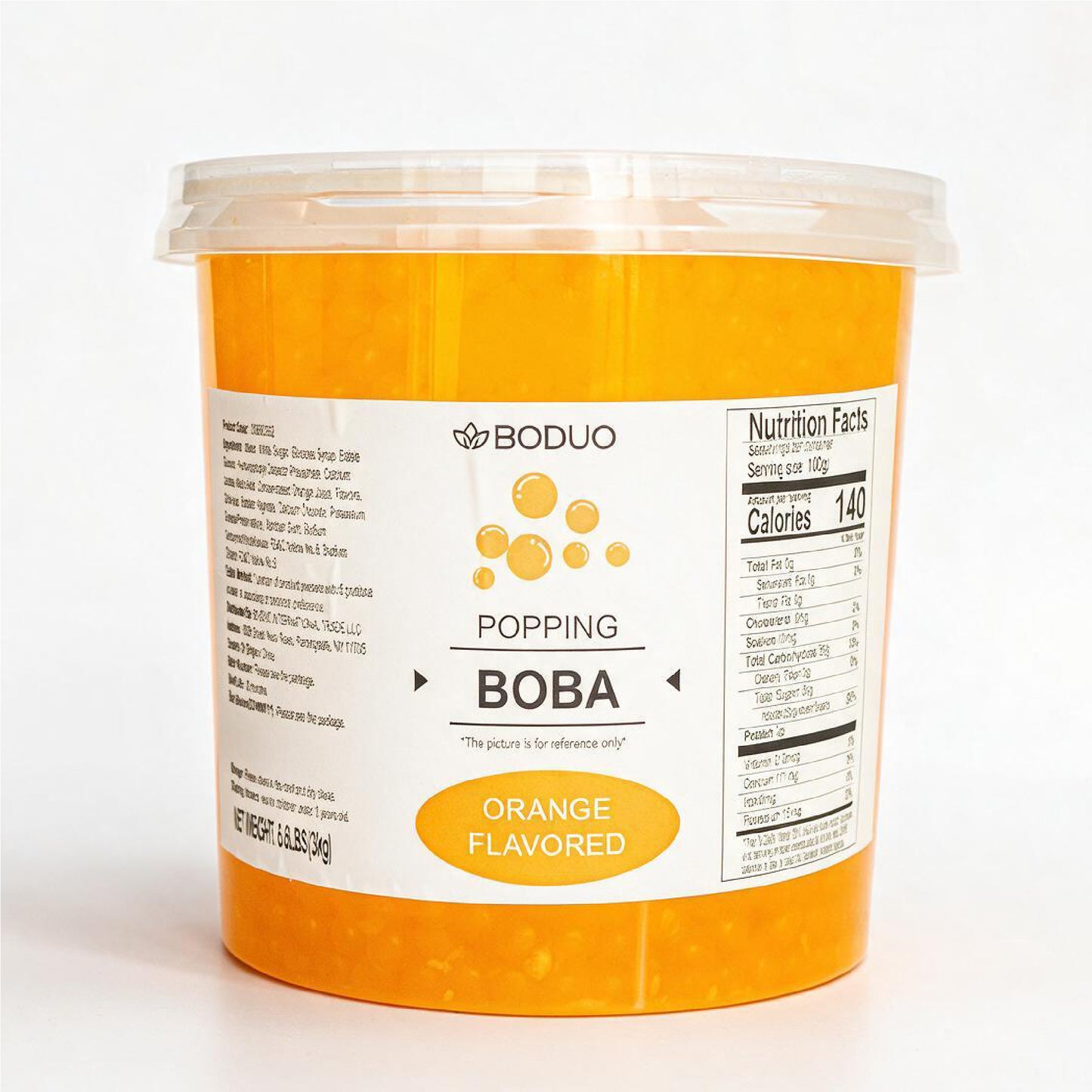 Orange Popping Boba | 6.6 LB