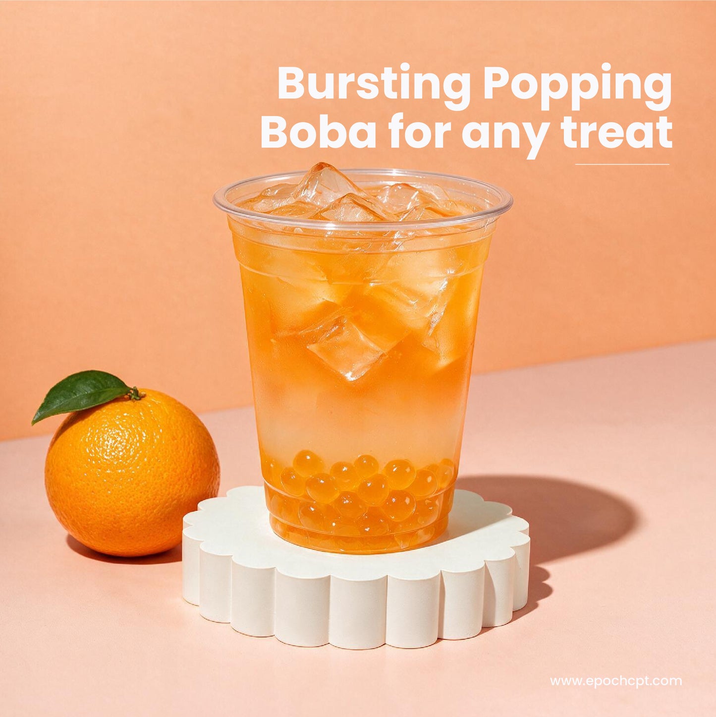 Orange Popping Boba | 6.6 LB