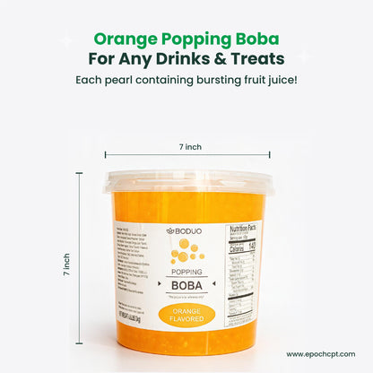 Orange Popping Boba | 6.6 LB