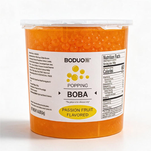 Passion Fruit Popping Boba | 6.6 LB
