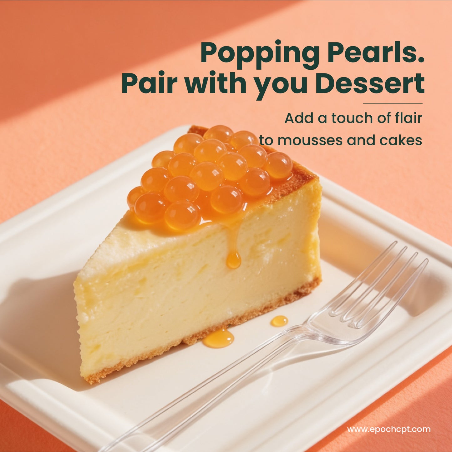 Passion Fruit Popping Boba | 1.2 LB (550G)