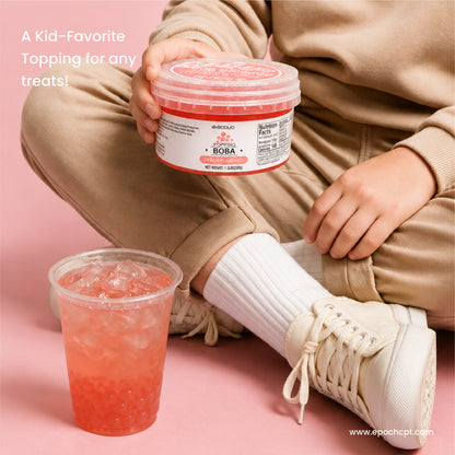 Peach Popping Boba | 1.2 LB (550G)