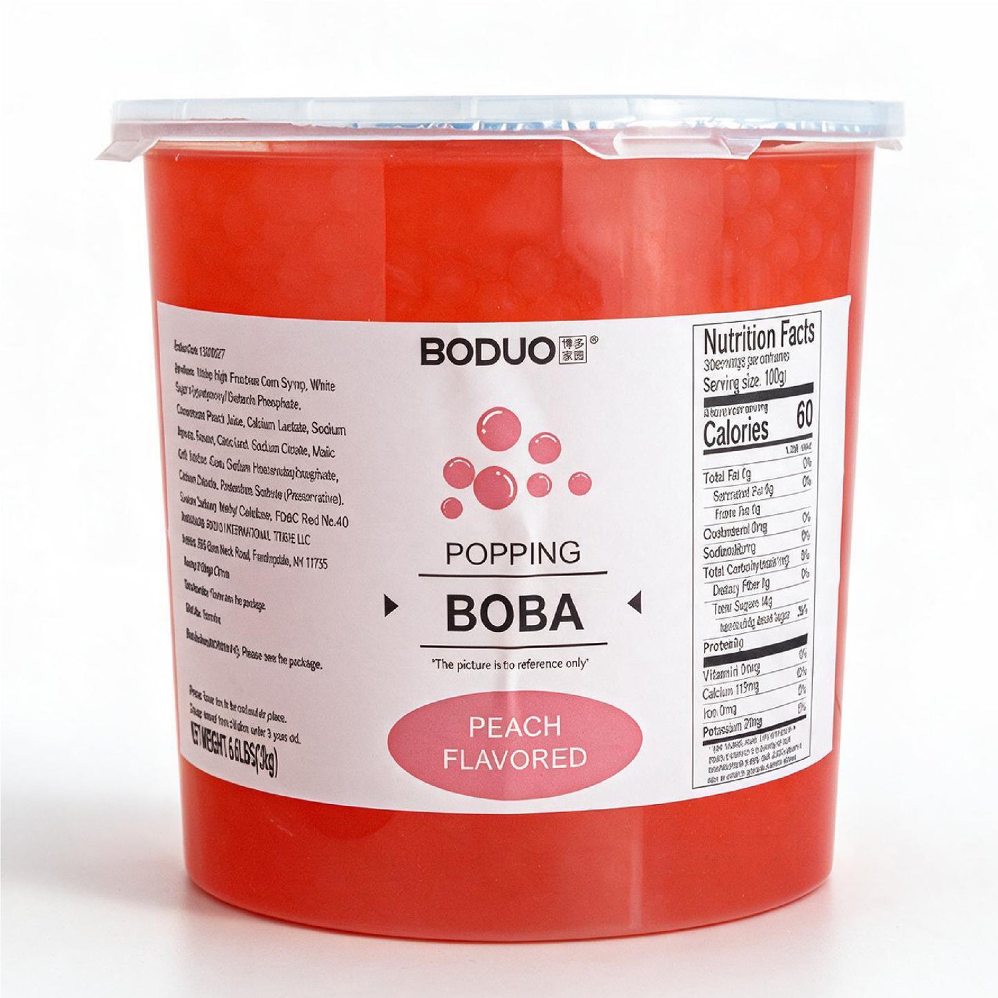 Peach Popping Boba | 6.6 LB