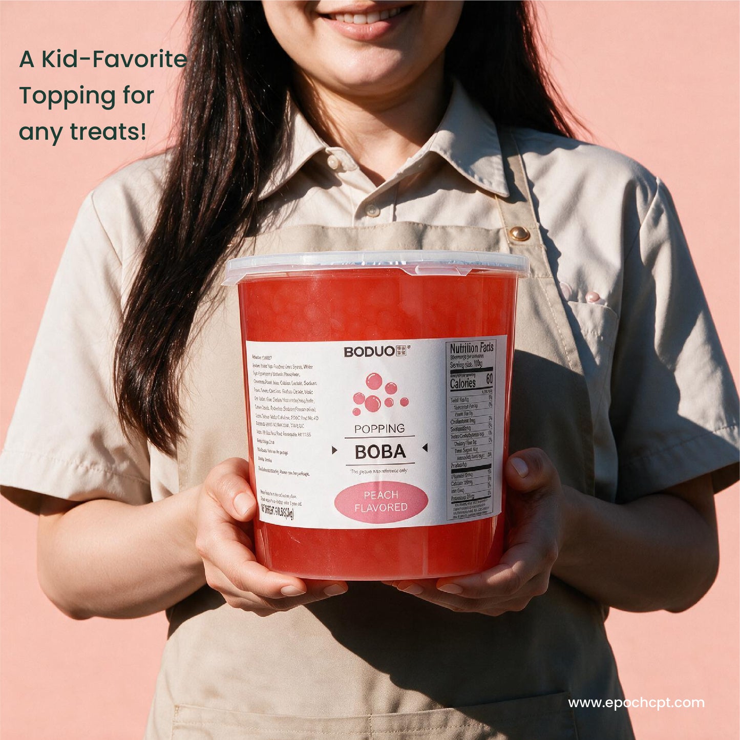 Peach Popping Boba | 6.6 LB