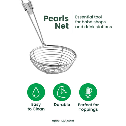 Pearls Net for Boba Shops | Tapioca Pearl Strainer Tool | 1 pc