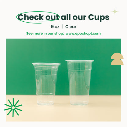 20oz A-Shape Soft PP Clear Plastic Cup | 95MM | 600ml Crystal Cup