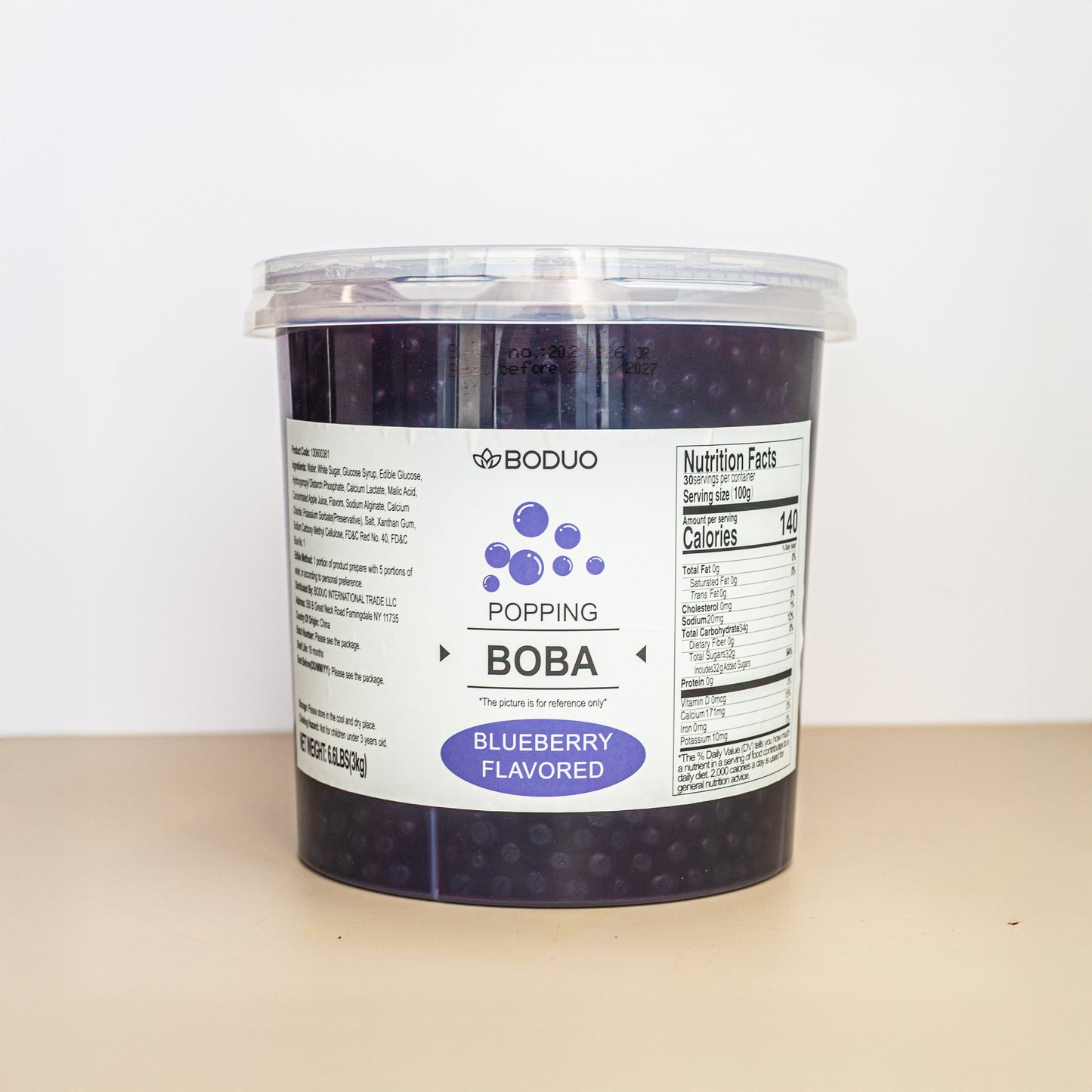 Blueberry Popping Boba | 6.6 LB
