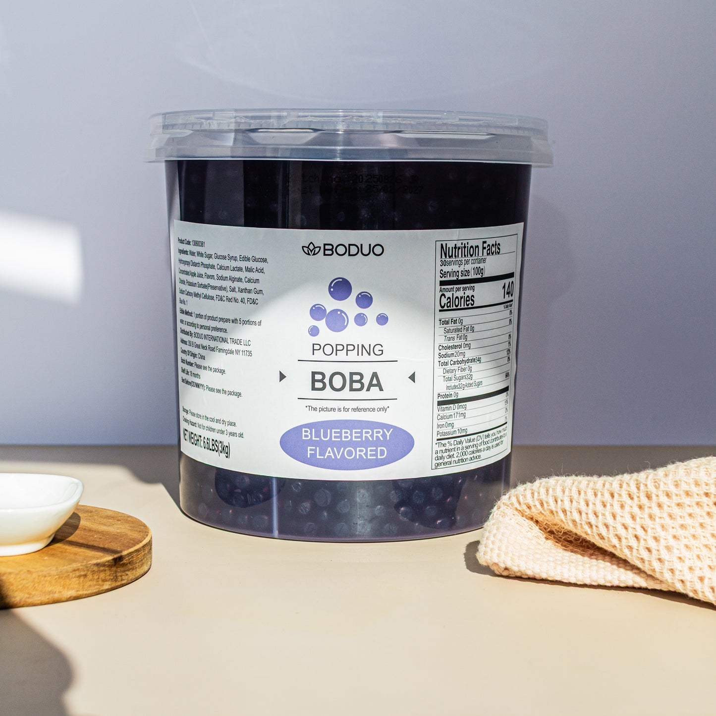 Blueberry Popping Boba | 6.6 LB
