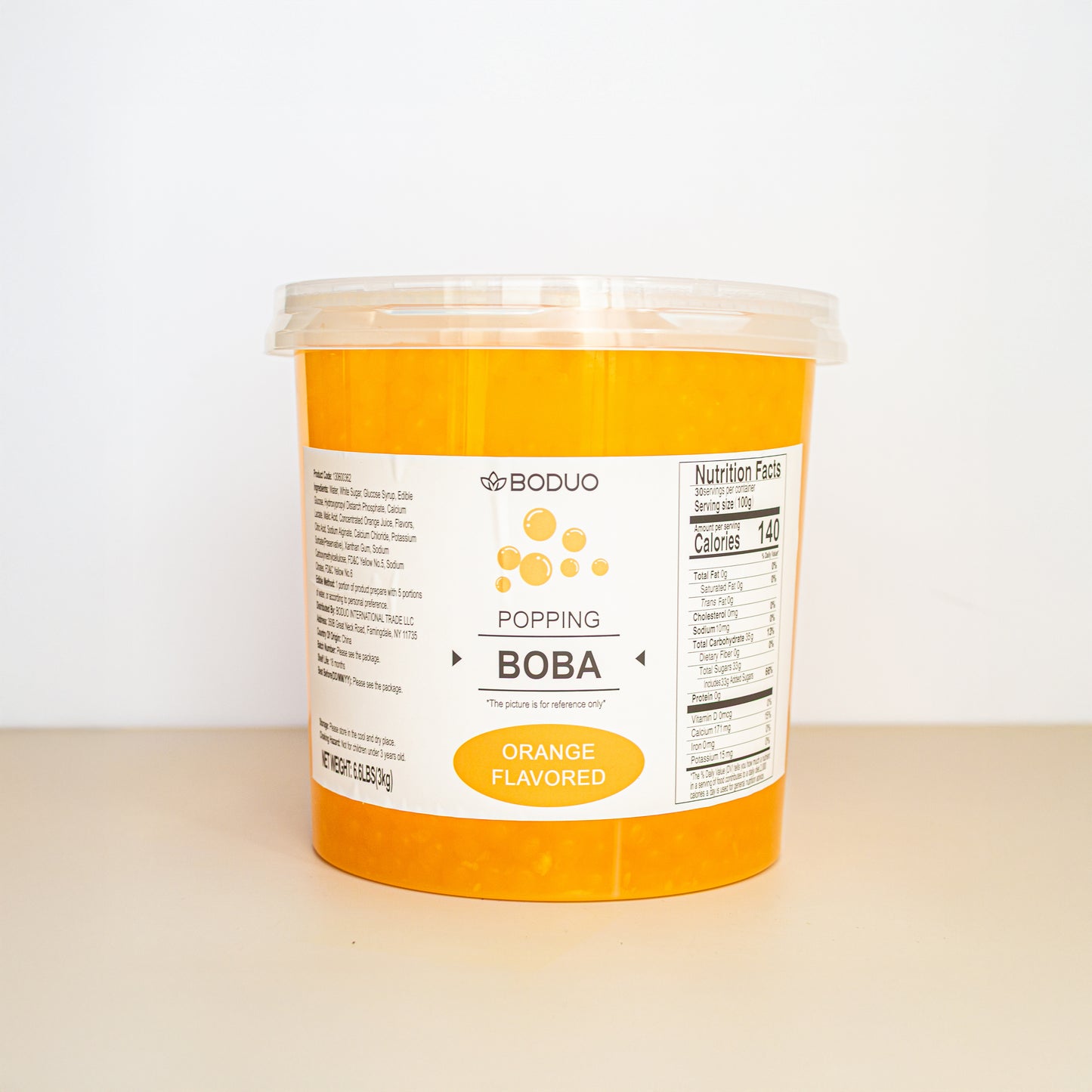 Orange Popping Boba | 6.6 LB