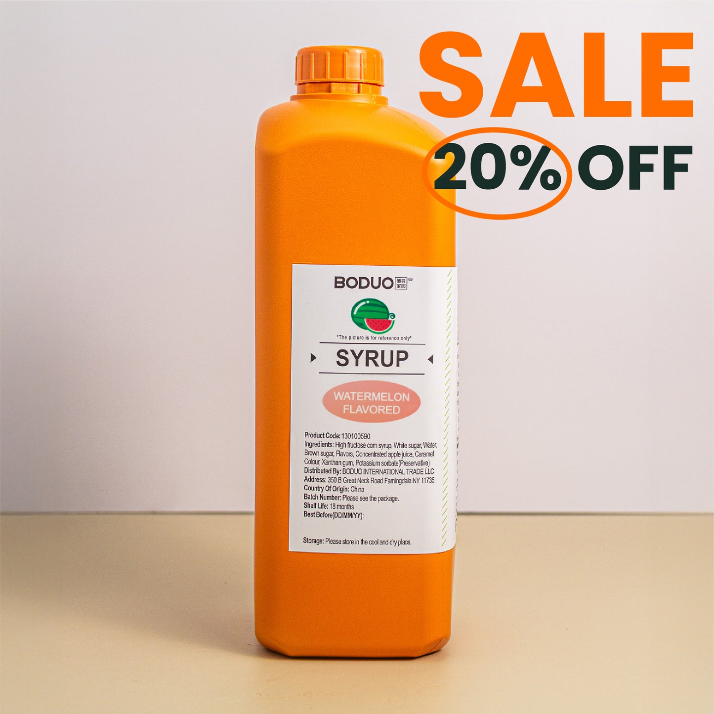 Watermelon Concentrated Syrup | 2 L