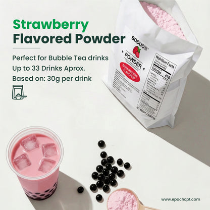 Strawberry Milk Tea Powder | 2.2 LB