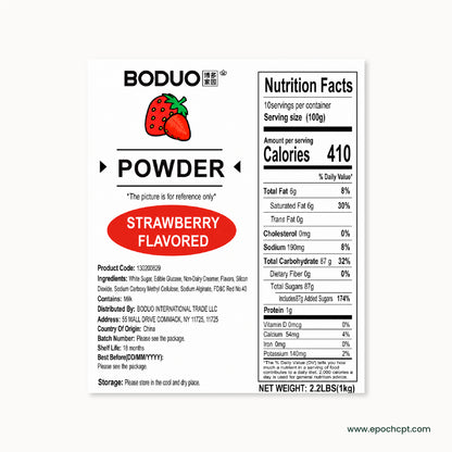 Strawberry Milk Tea Powder | 2.2 LB