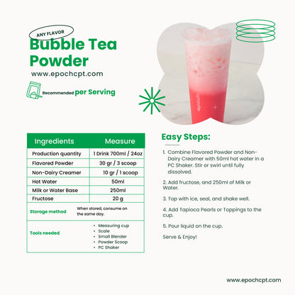 Strawberry Milk Tea Powder | 2.2 LB
