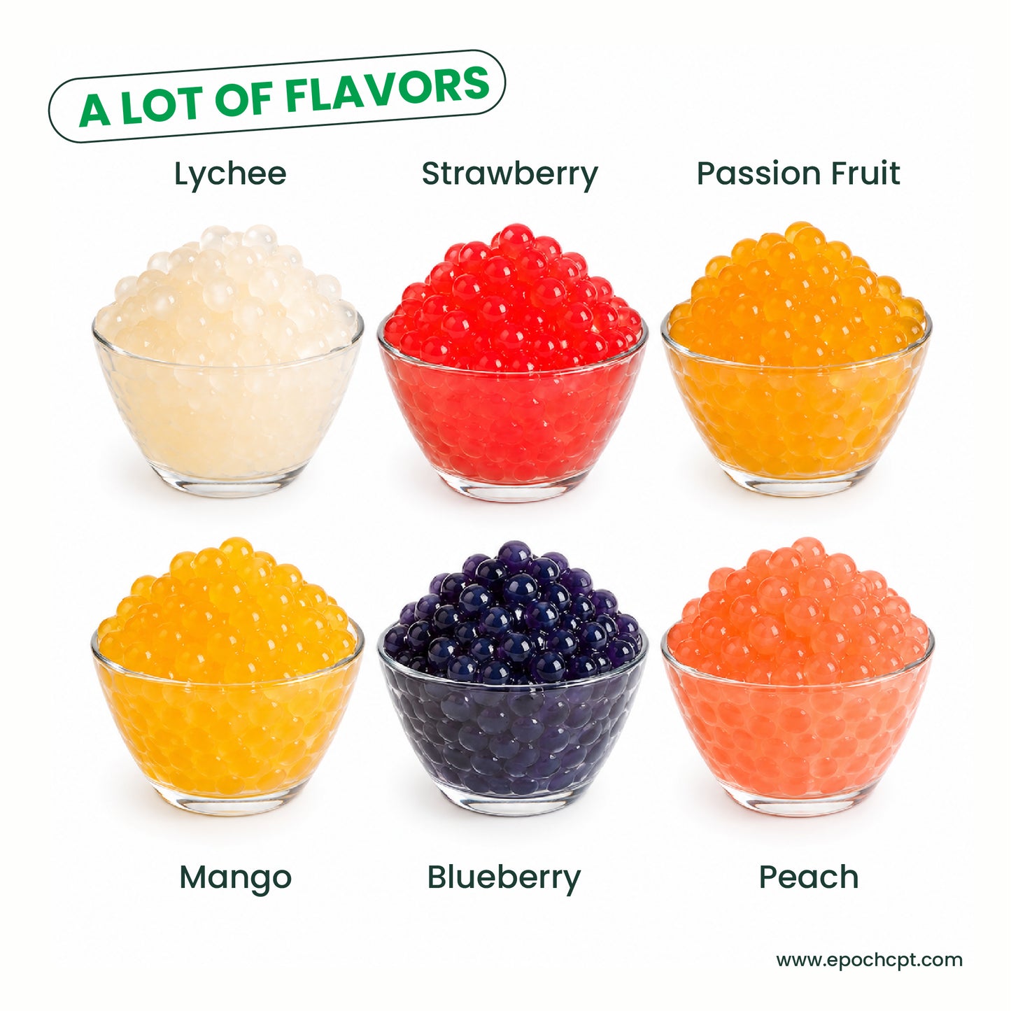 Strawberry Popping Boba | 1.2 LB (550G)