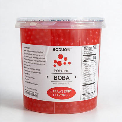 Strawberry Popping Boba | 6.6 LB