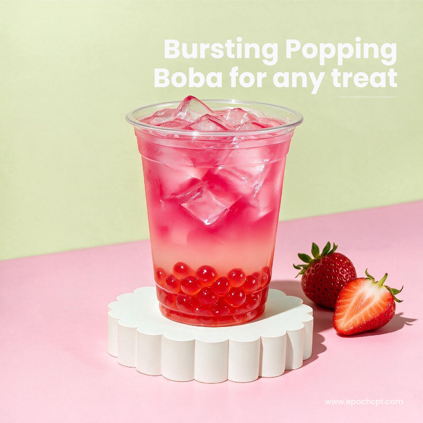 Strawberry Popping Boba | 6.6 LB