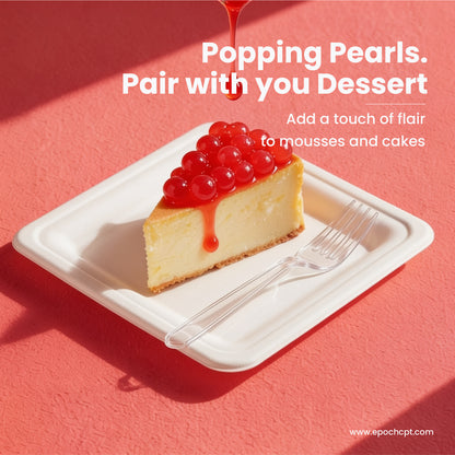 Strawberry Popping Boba | 6.6 LB