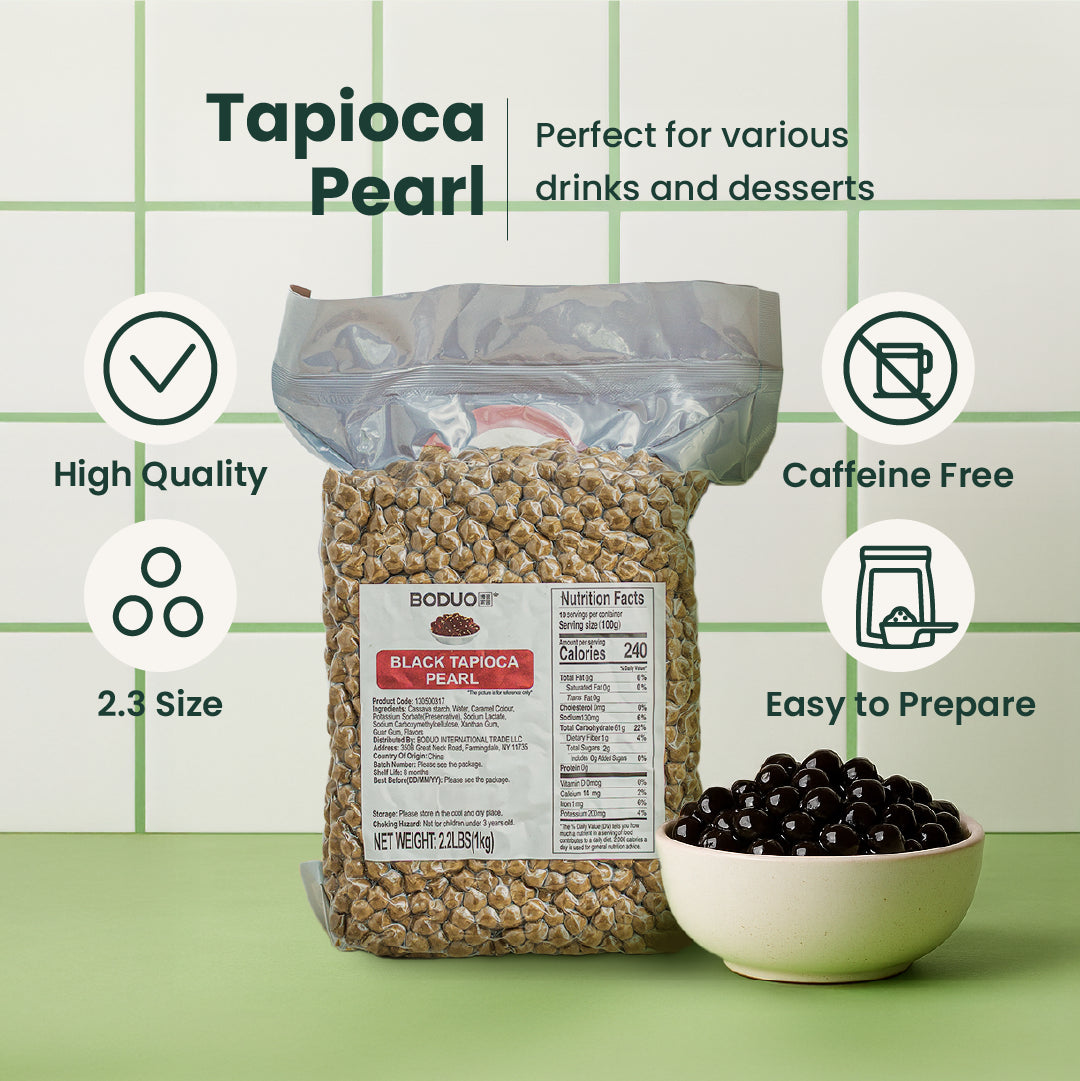 Tapioca Pearl Injection Tapioca Pearls – Essential Boba Tea Ingredient for Bubble Tea – Epoch ...