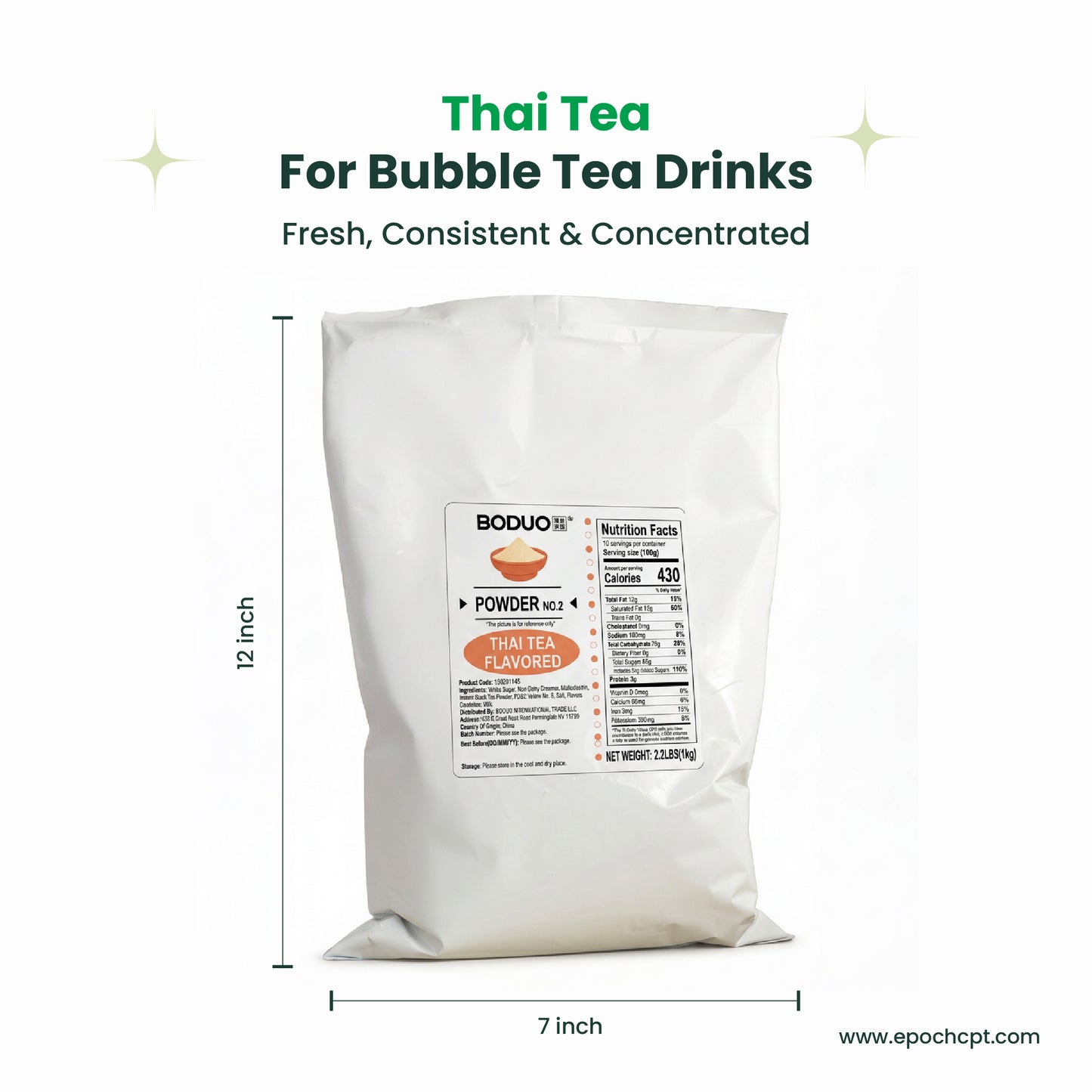 Thai Tea Milk Tea Powder | 2.2 LB