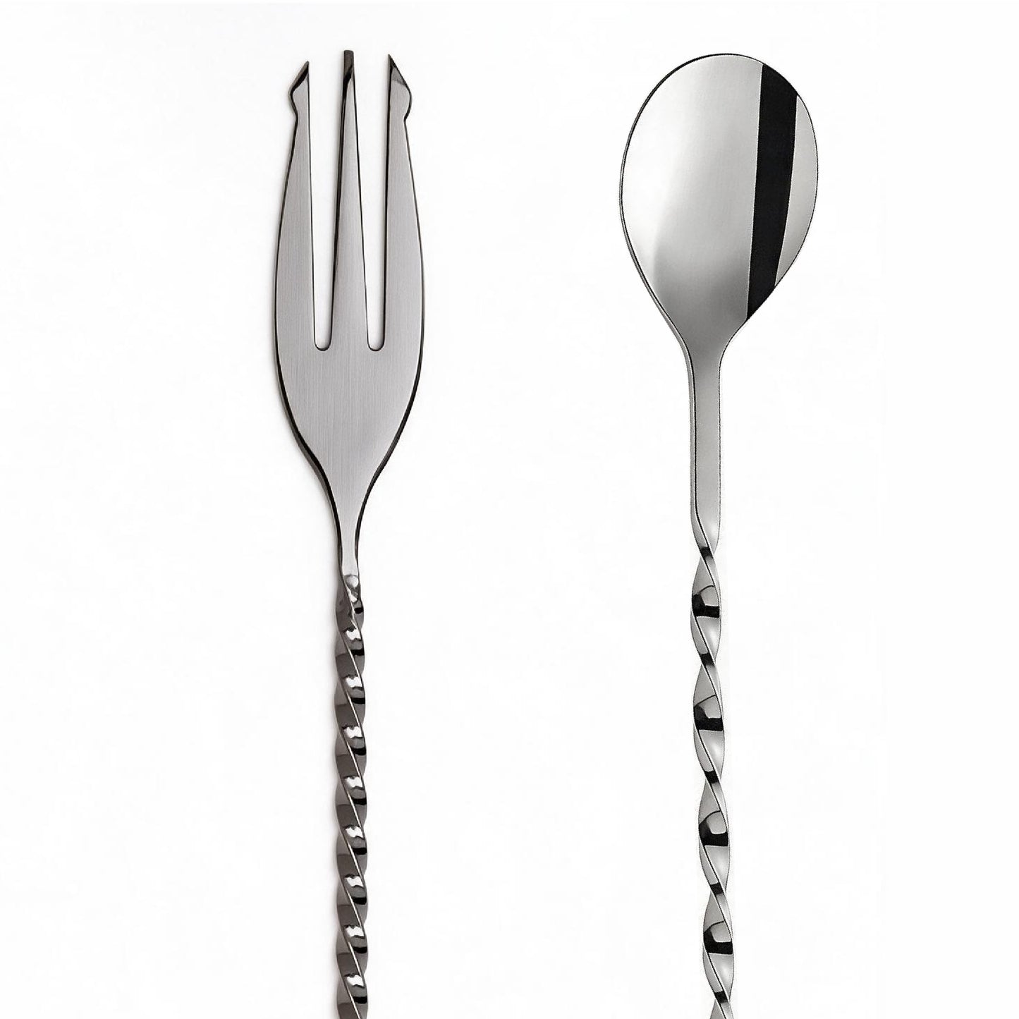Stainless Steel Trident Bar Spoon 12" | 1 pc